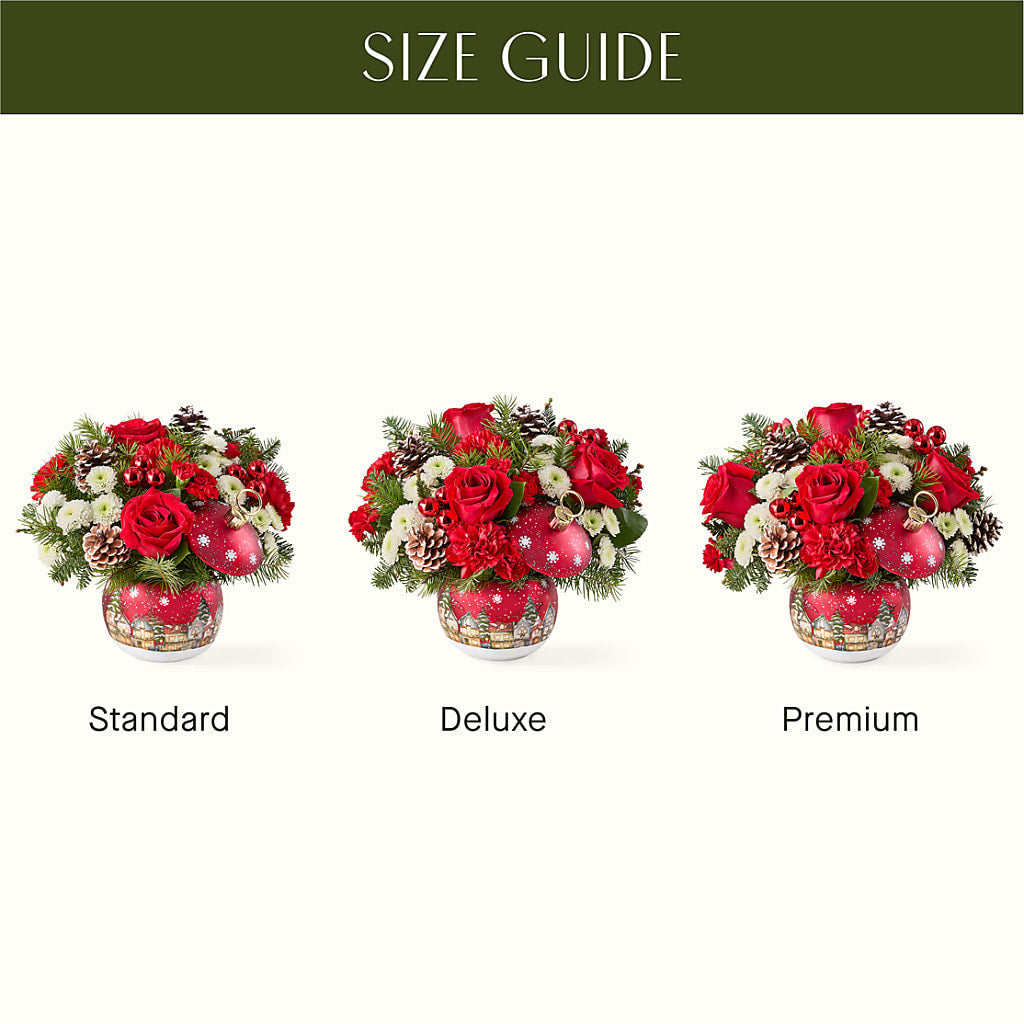 Christmas Carols Ornament – Luxe Arrangements, Agawam MA