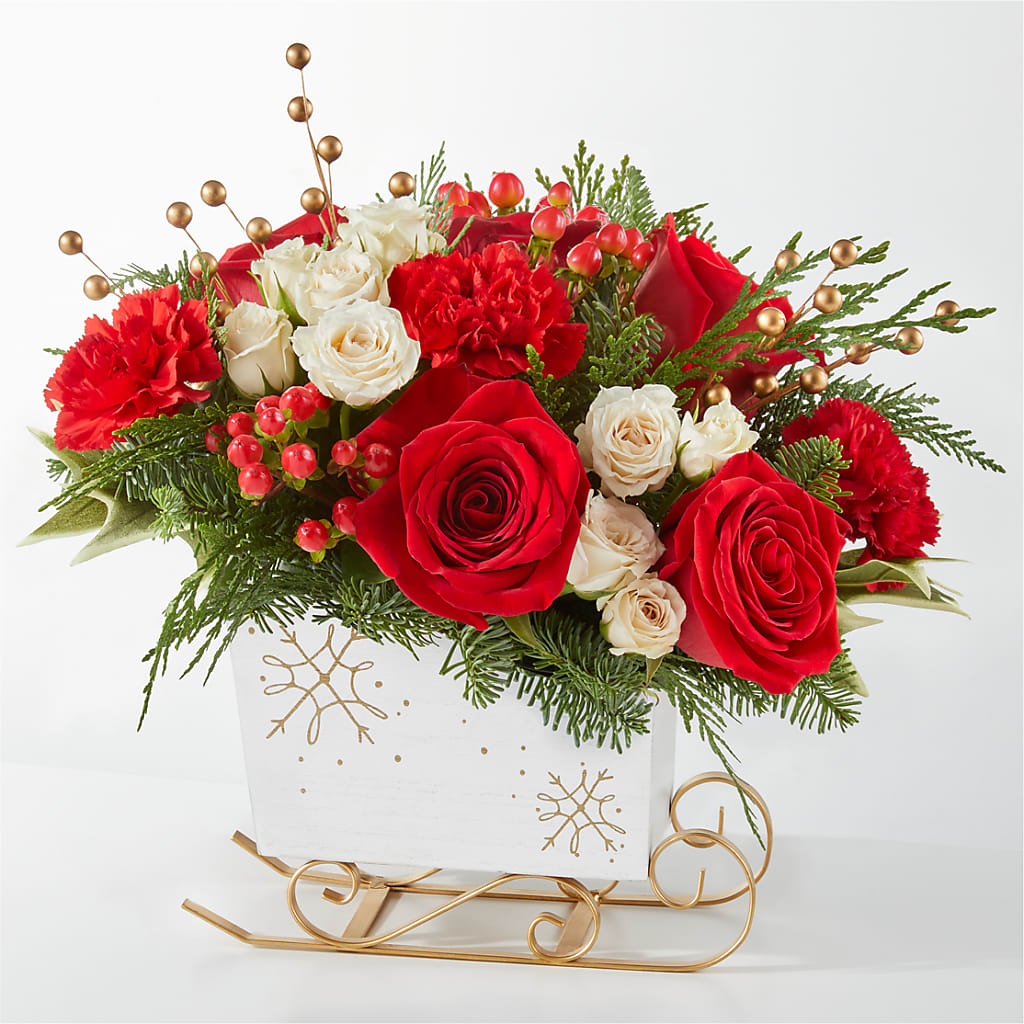 Gone Sledding Bouquet – Luxe Arrangements, Agawam MA
