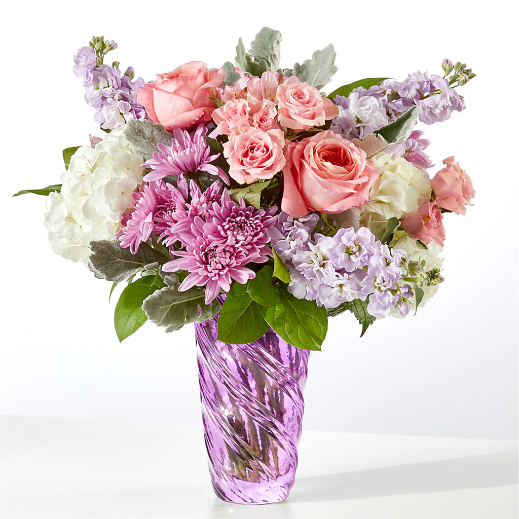 Silver Lining Bouquet – Luxe Arrangements, Agawam MA