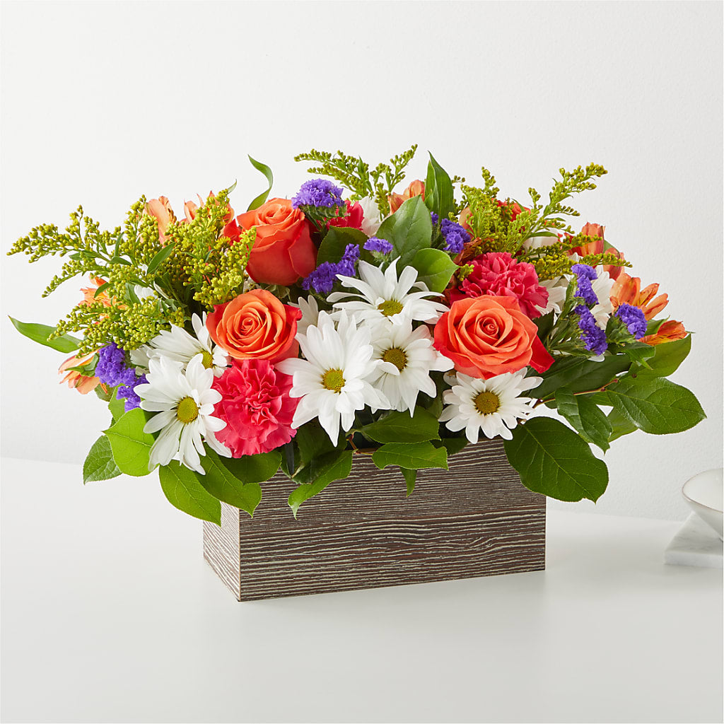 Oopsie Daisy Box Bouquet – Luxe Arrangements, Agawam MA