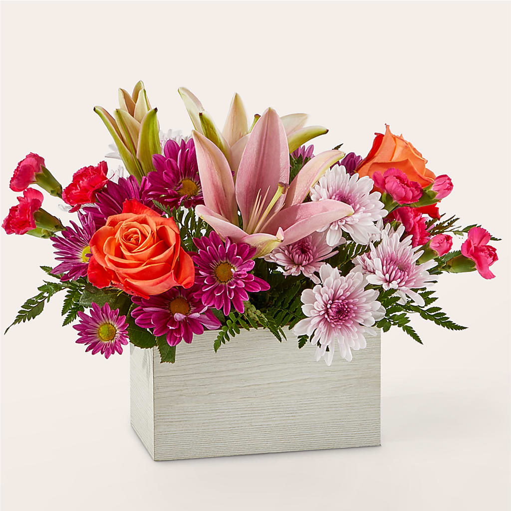 Light of My Life Box Bouquet – Luxe Arrangements, Agawam MA