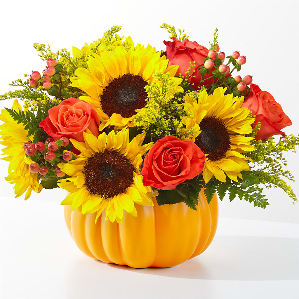 Pick of the Patch Pumpkin Bouquet – Luxe Arrangements, Agawam MA