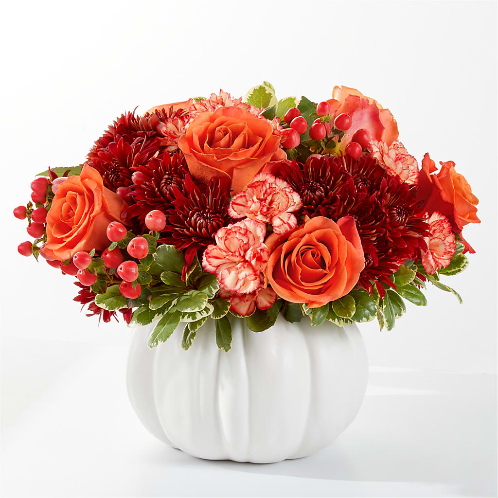 Autumn Air Pumpkin Bouquet – Luxe Arrangements, Agawam MA