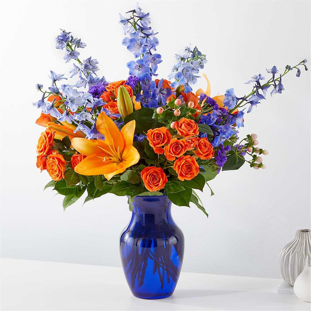 Radiant Citrus Bouquet – Luxe Arrangements, Agawam MA
