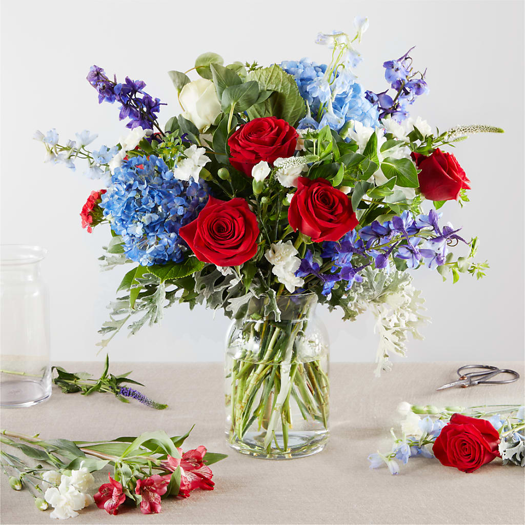 Star Spangled - A Florist Original – Luxe Arrangements, Agawam MA