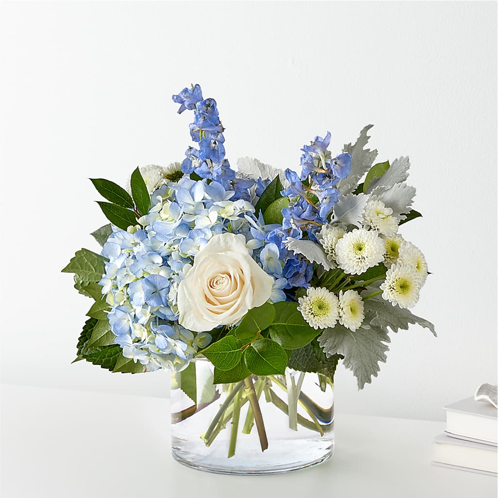 Clear Skies Bouquet – Luxe Arrangements, Agawam MA