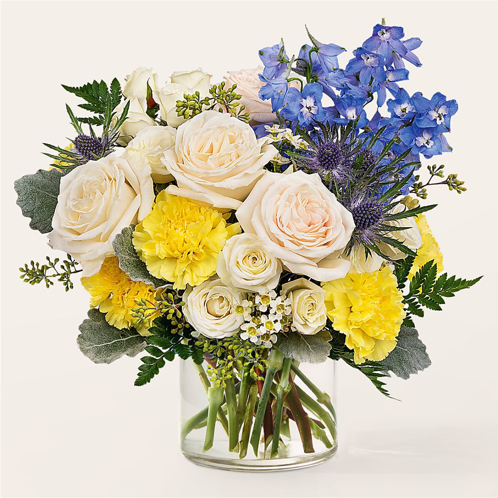 Lemon Sorbet Bouquet – Luxe Arrangements, Agawam MA
