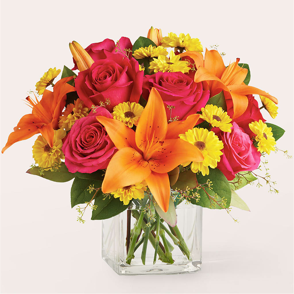 Neon Lights Bouquet – Luxe Arrangements, Agawam MA