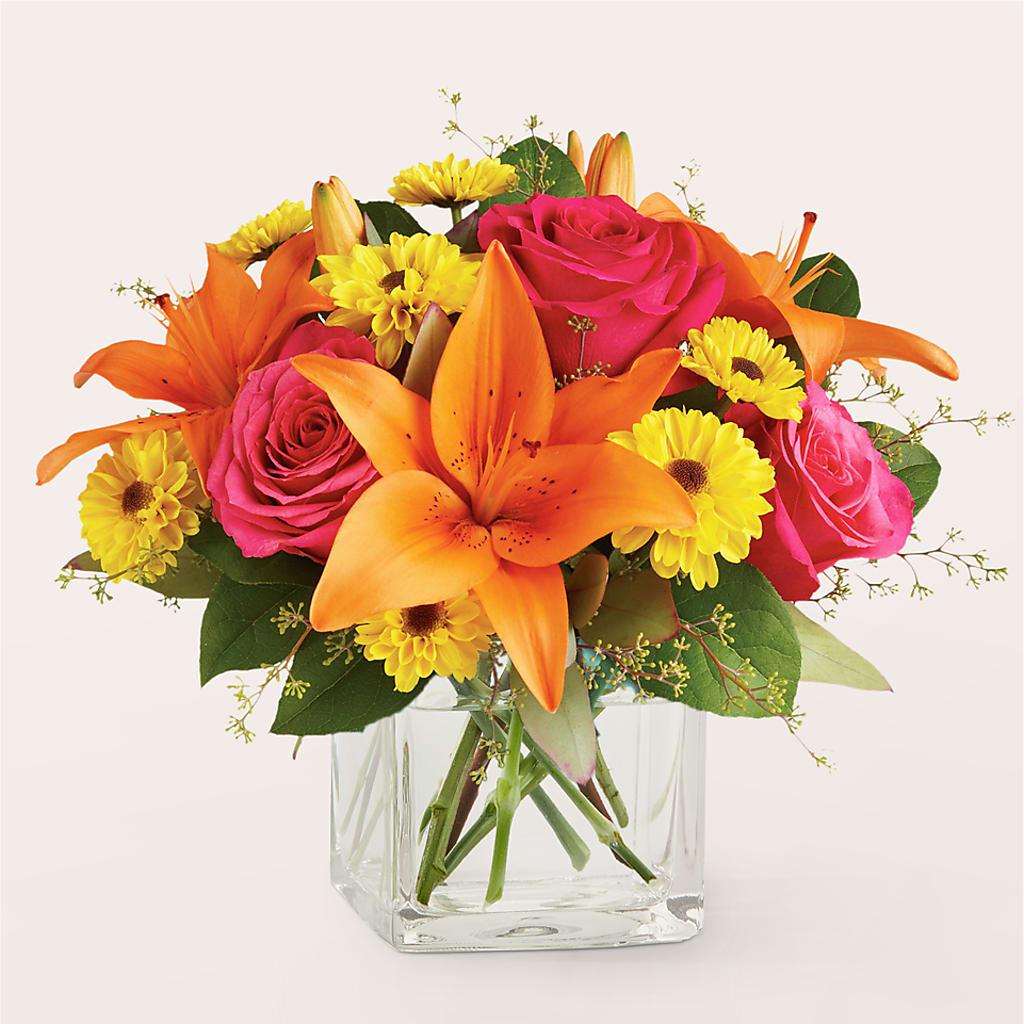 Neon Lights Bouquet – Luxe Arrangements, Agawam MA