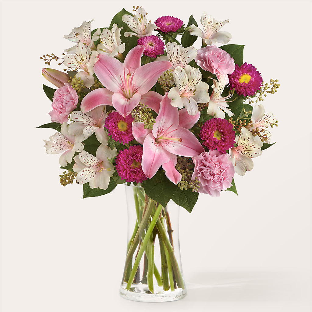Feeling Fuchsia Bouquet – Luxe Arrangements, Agawam MA