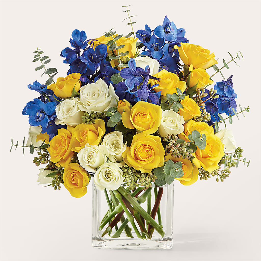 Sparkling Citrine Bouquet – Luxe Arrangements, Agawam MA