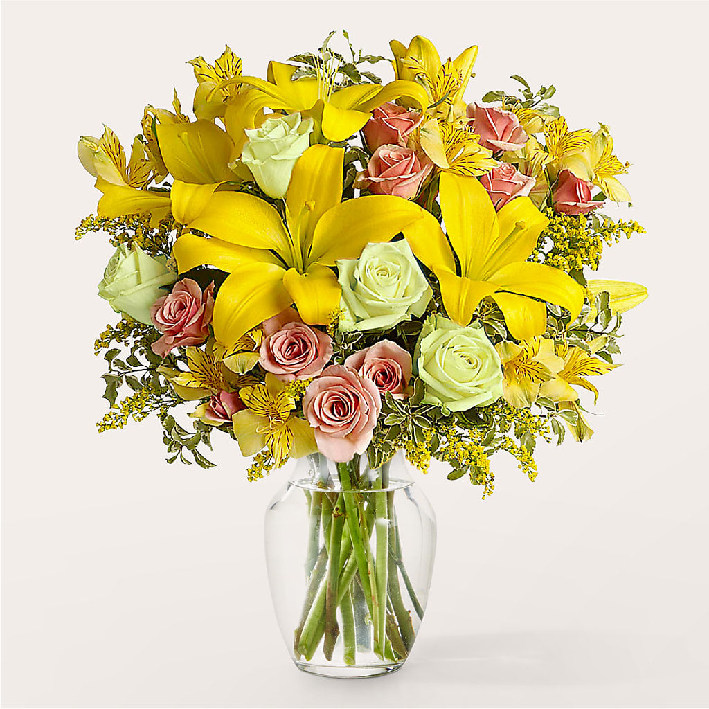 Sunburst Bouquet – Luxe Arrangements, Agawam MA