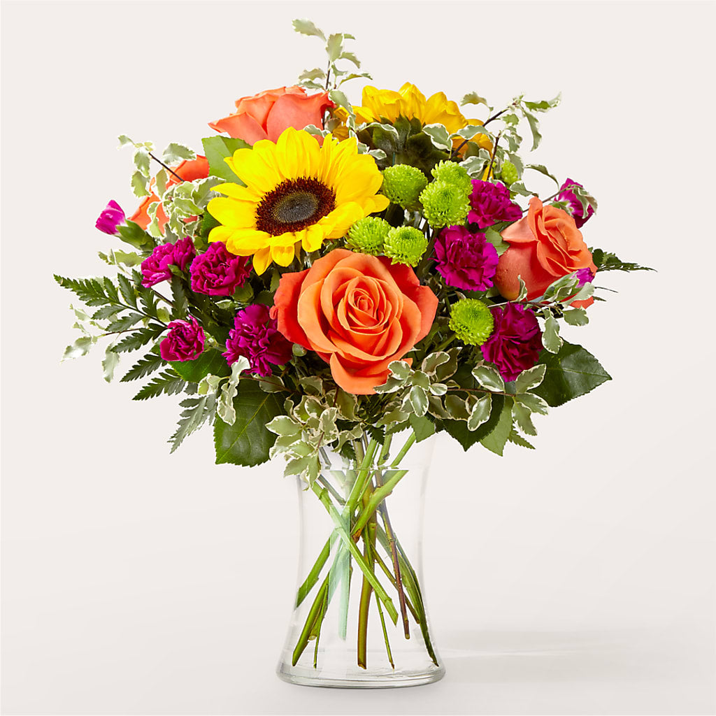 Warmth & Light Bouquet – Luxe Arrangements, Agawam MA