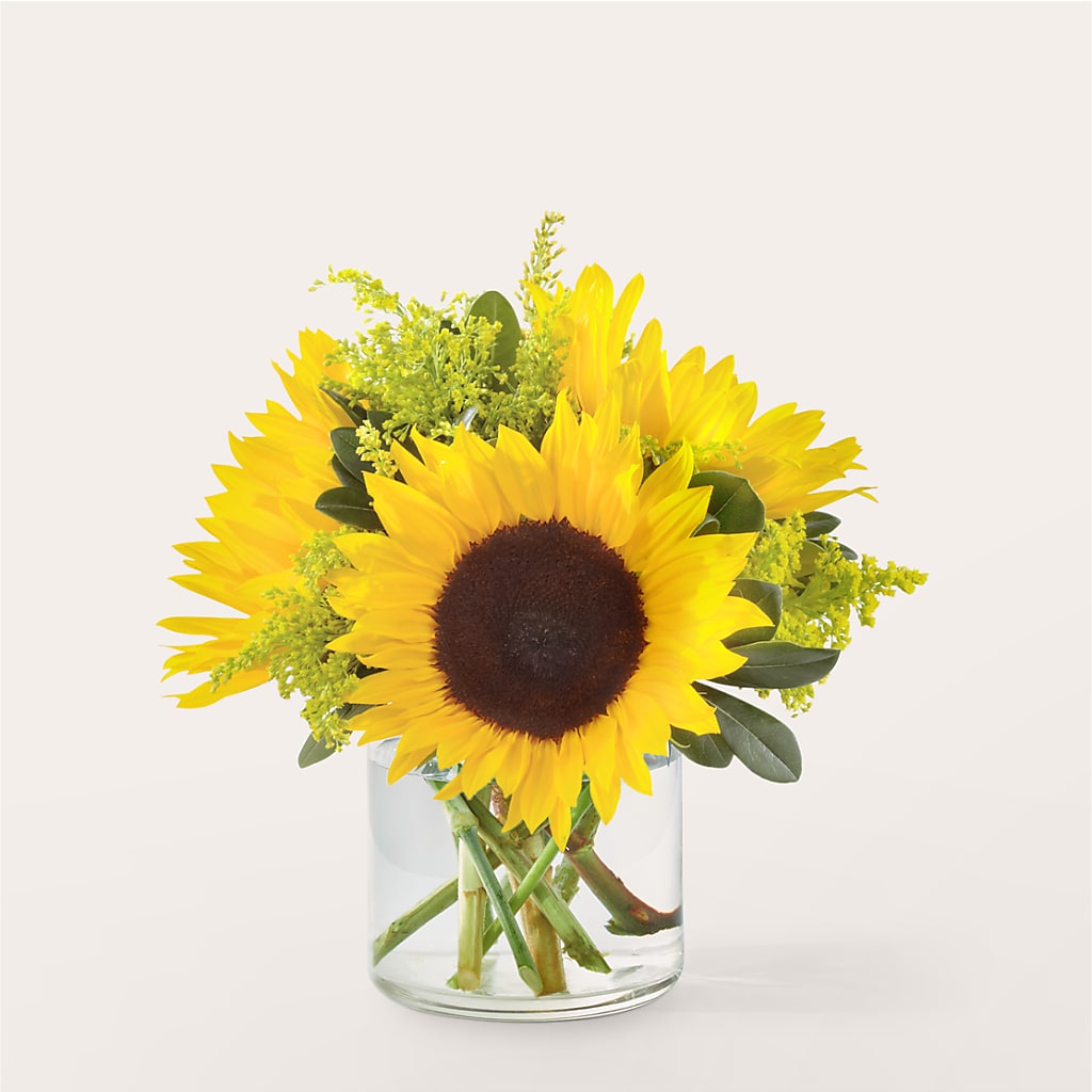 Beaming Sunflower Bouquet – Luxe Arrangements, Agawam MA
