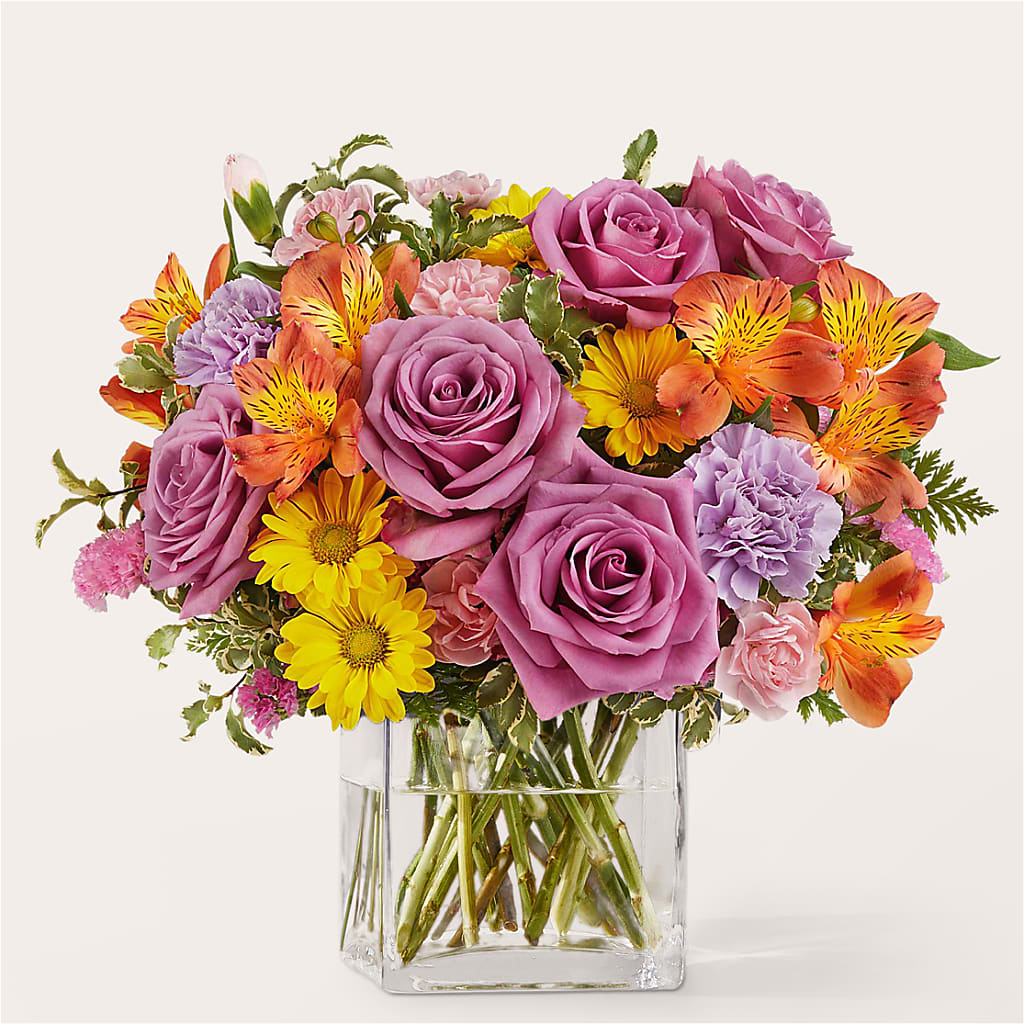 Shades of Happiness Bouquet – Luxe Arrangements, Agawam MA