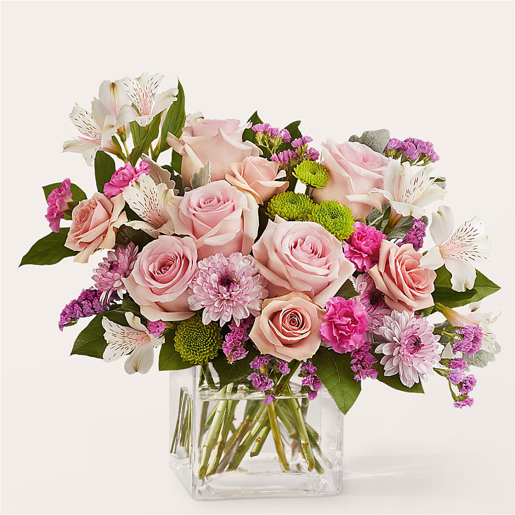 Pink Suede Bouquet – Luxe Arrangements, Agawam MA