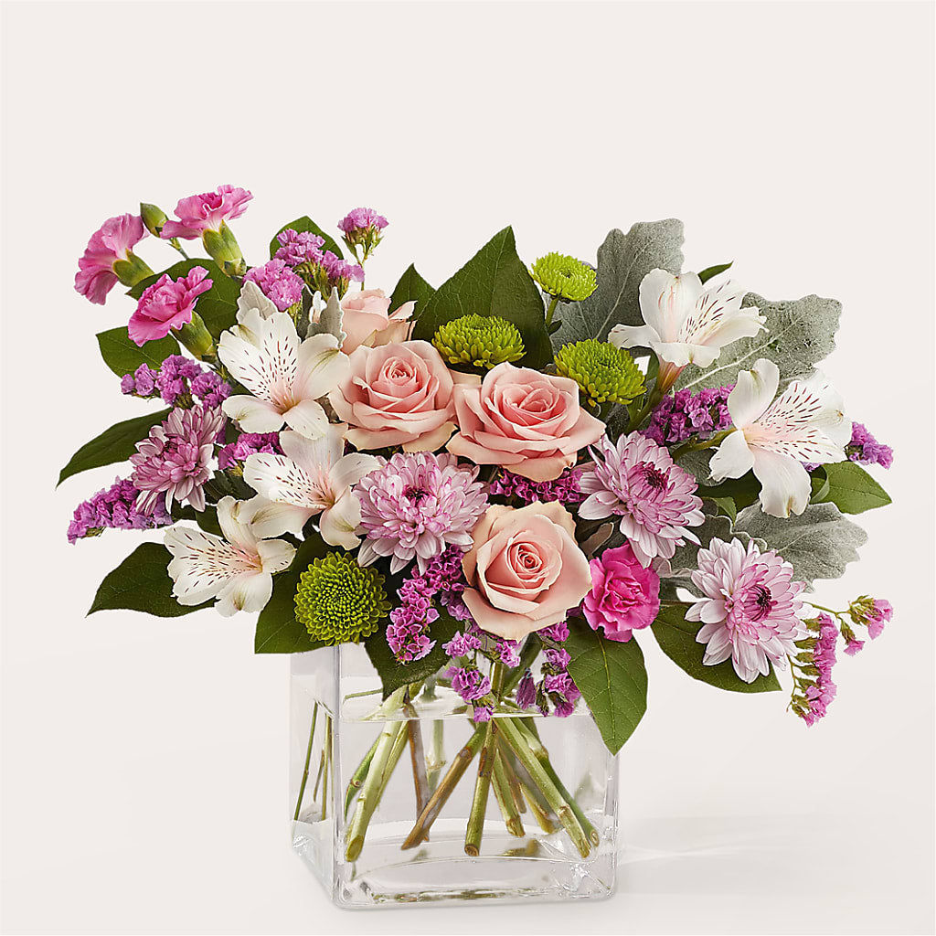 Pink Suede Bouquet – Luxe Arrangements, Agawam MA