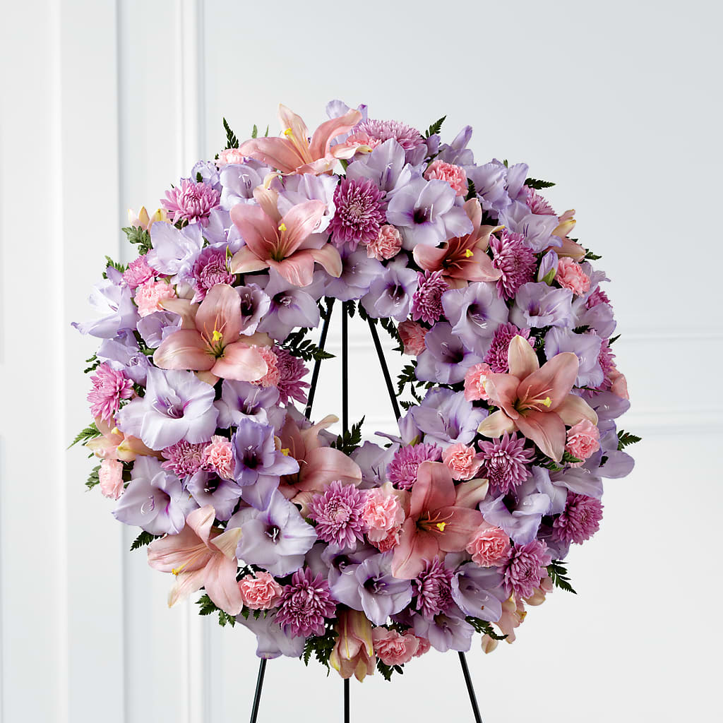 Beloved Friend Wreath – Luxe Arrangements, Agawam MA
