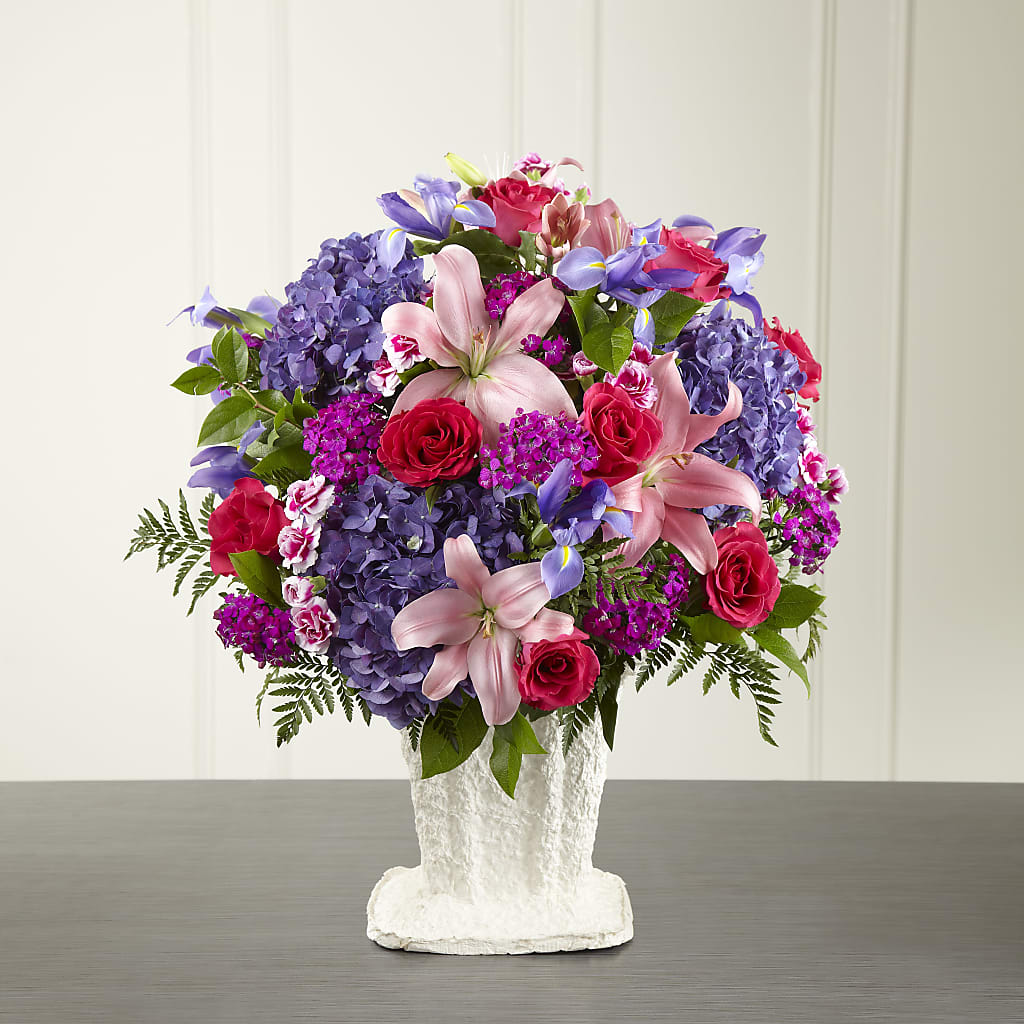 We Fondly Remember Arrangement – Luxe Arrangements, Agawam MA