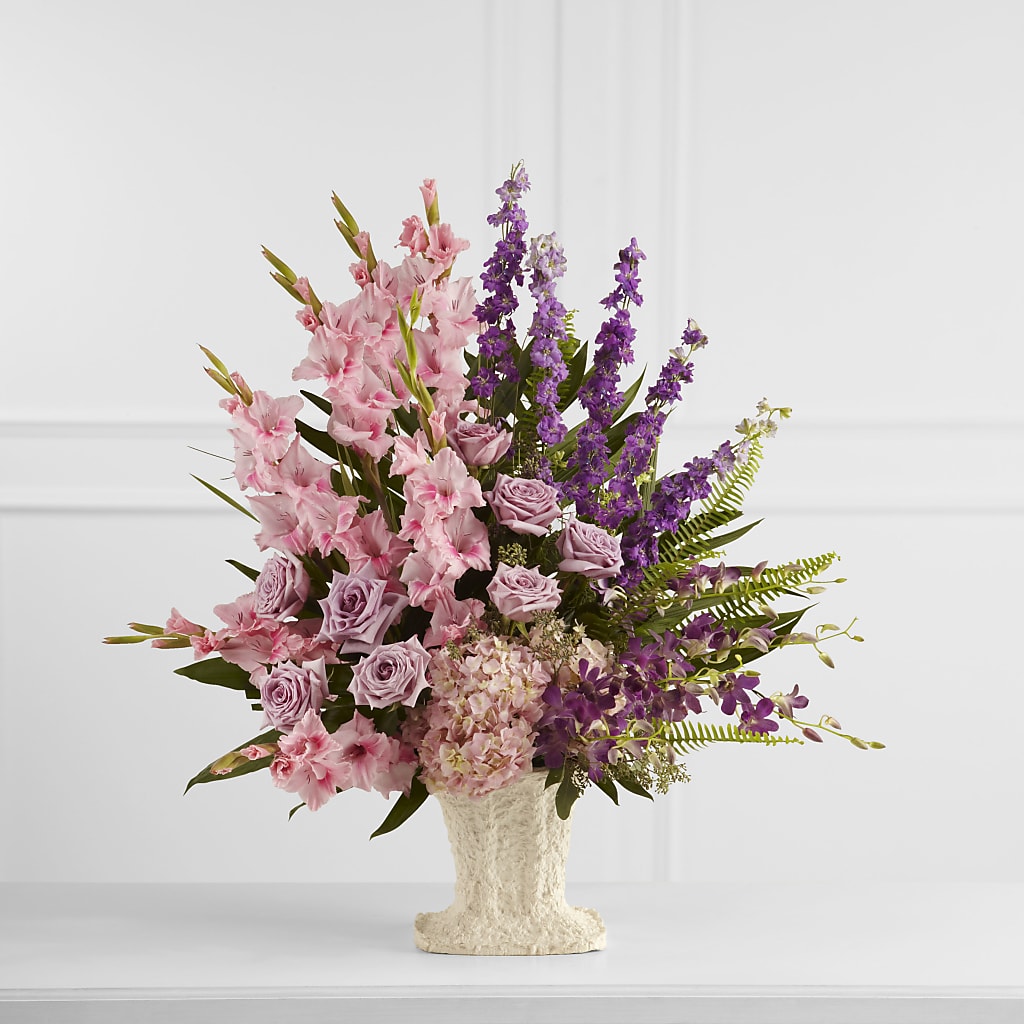 Flowing Garden Arrangement – Luxe Arrangements, Agawam MA