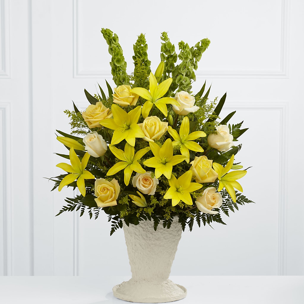 Golden Memories Arrangement – Luxe Arrangements, Agawam MA