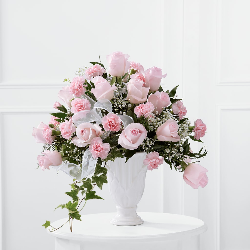 Deepest Sympathy Arrangement – Luxe Arrangements, Agawam MA