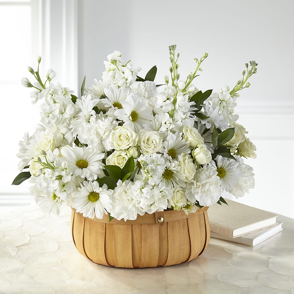 Graceful Garden Basket – Luxe Arrangements, Agawam MA
