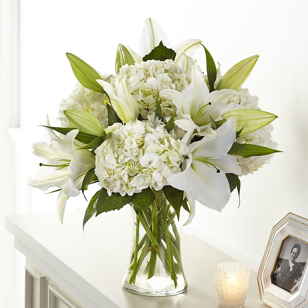 Compassionate Lily Bouquet – Luxe Arrangements, Agawam MA