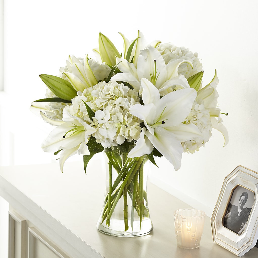Compassionate Lily Bouquet – Luxe Arrangements, Agawam MA