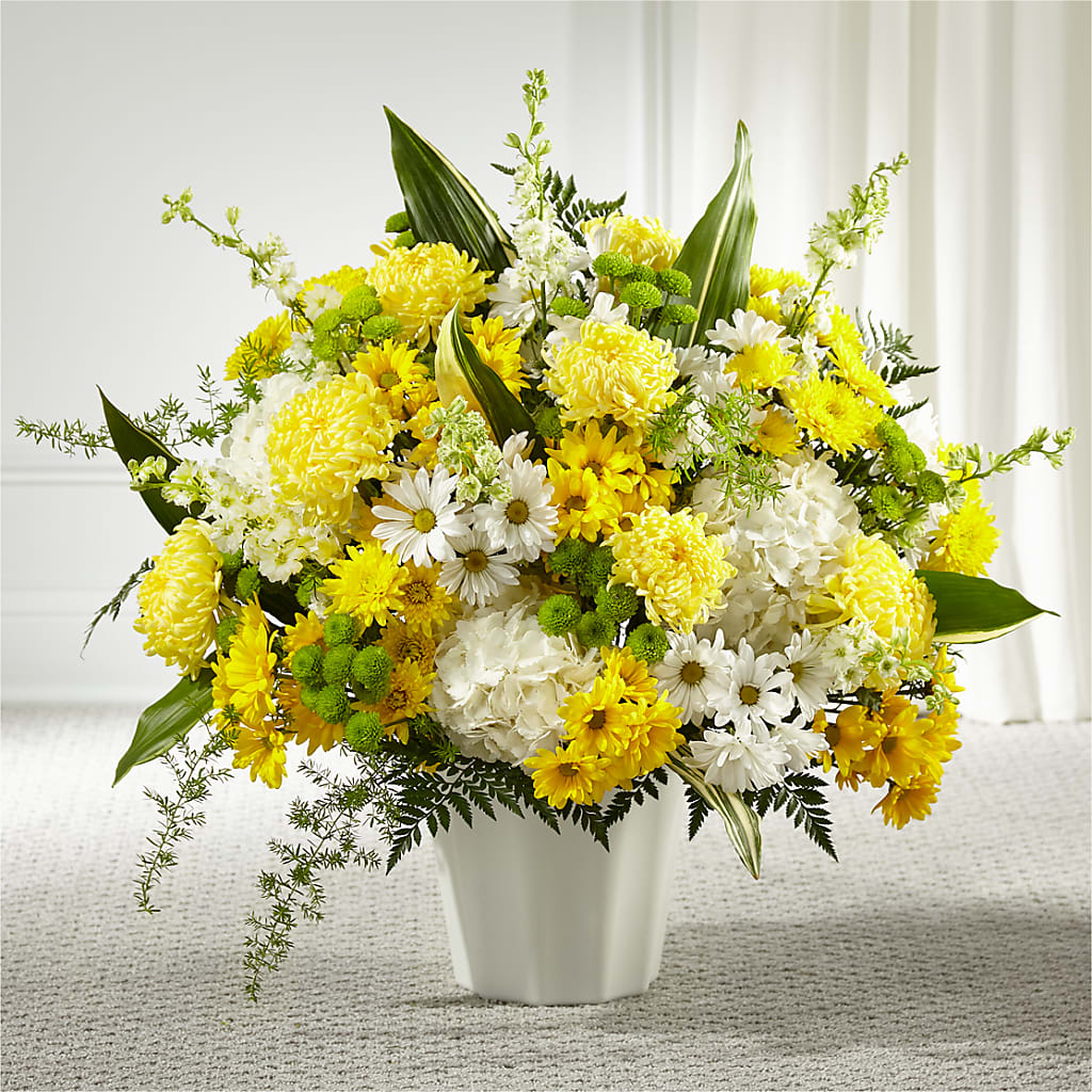 Unity & Grace Floor Basket – Luxe Arrangements, Agawam MA