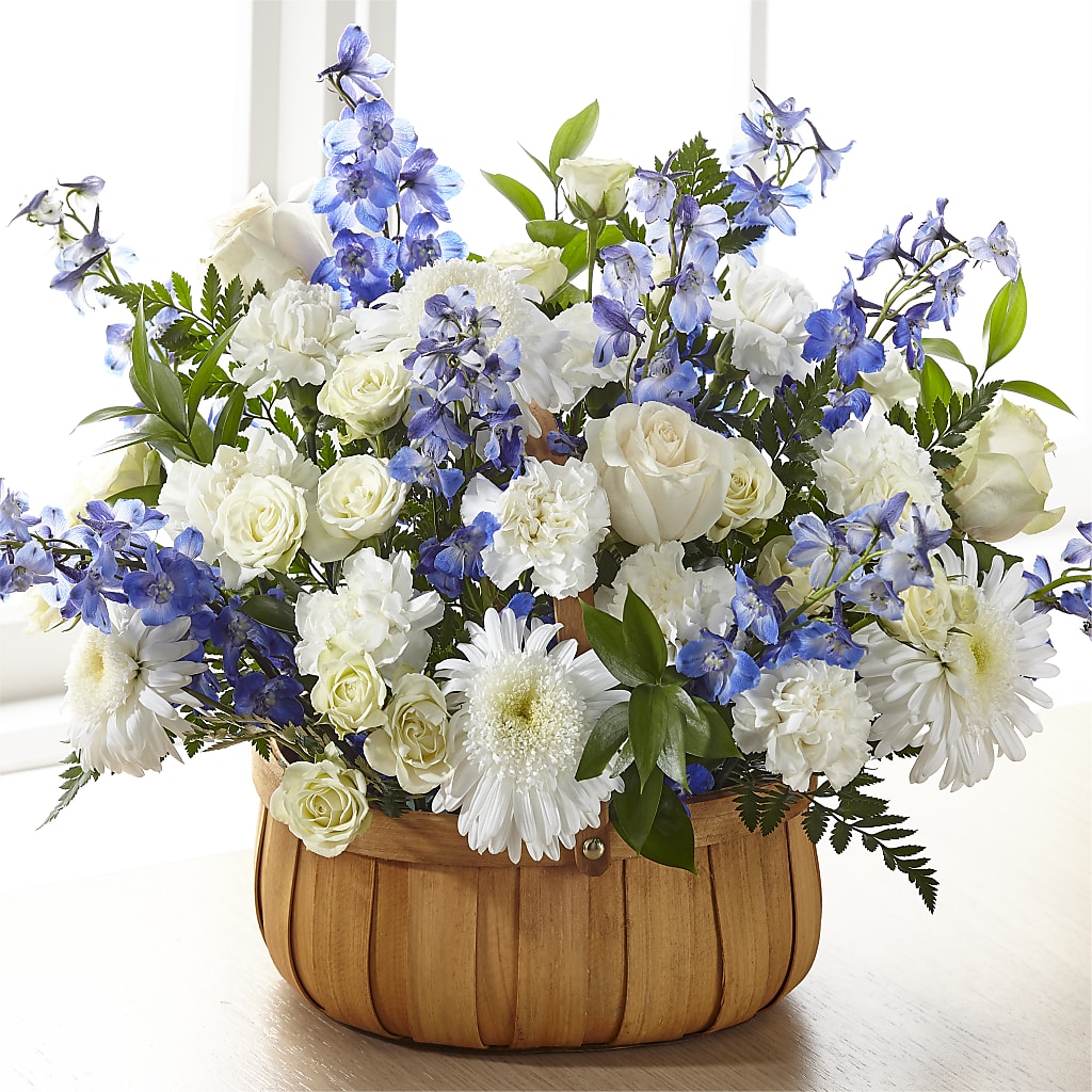 Harmony & Grace Basket – Luxe Arrangements, Agawam MA