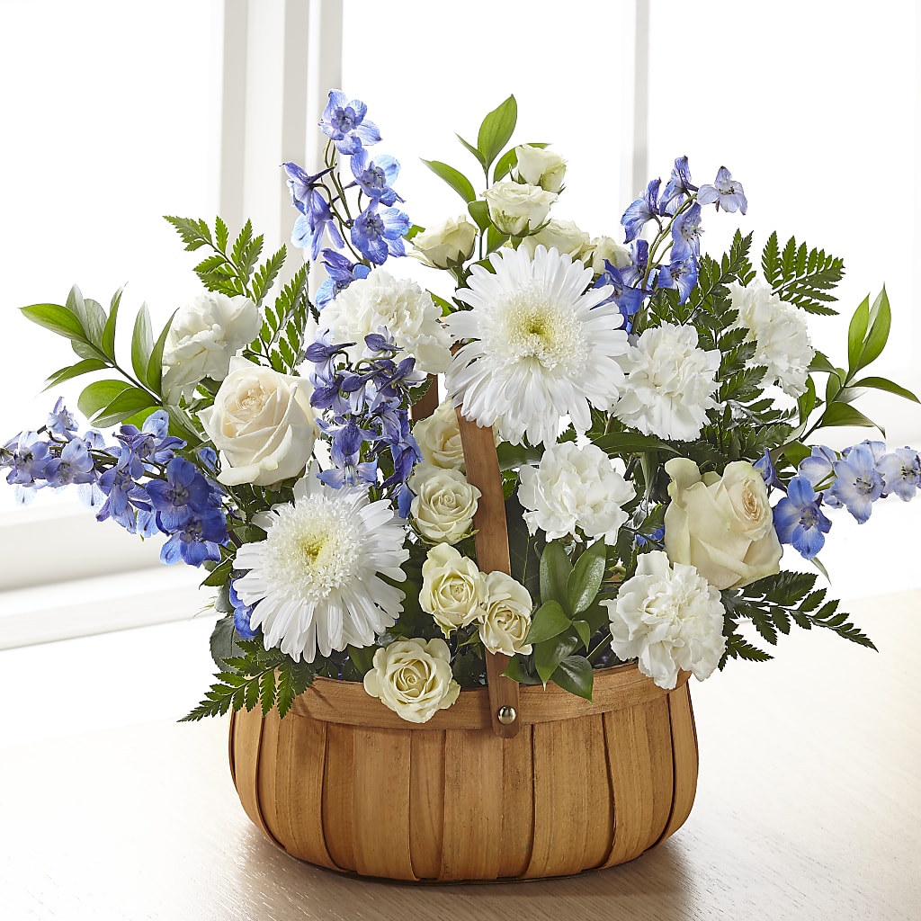 Harmony & Grace Basket – Luxe Arrangements, Agawam MA
