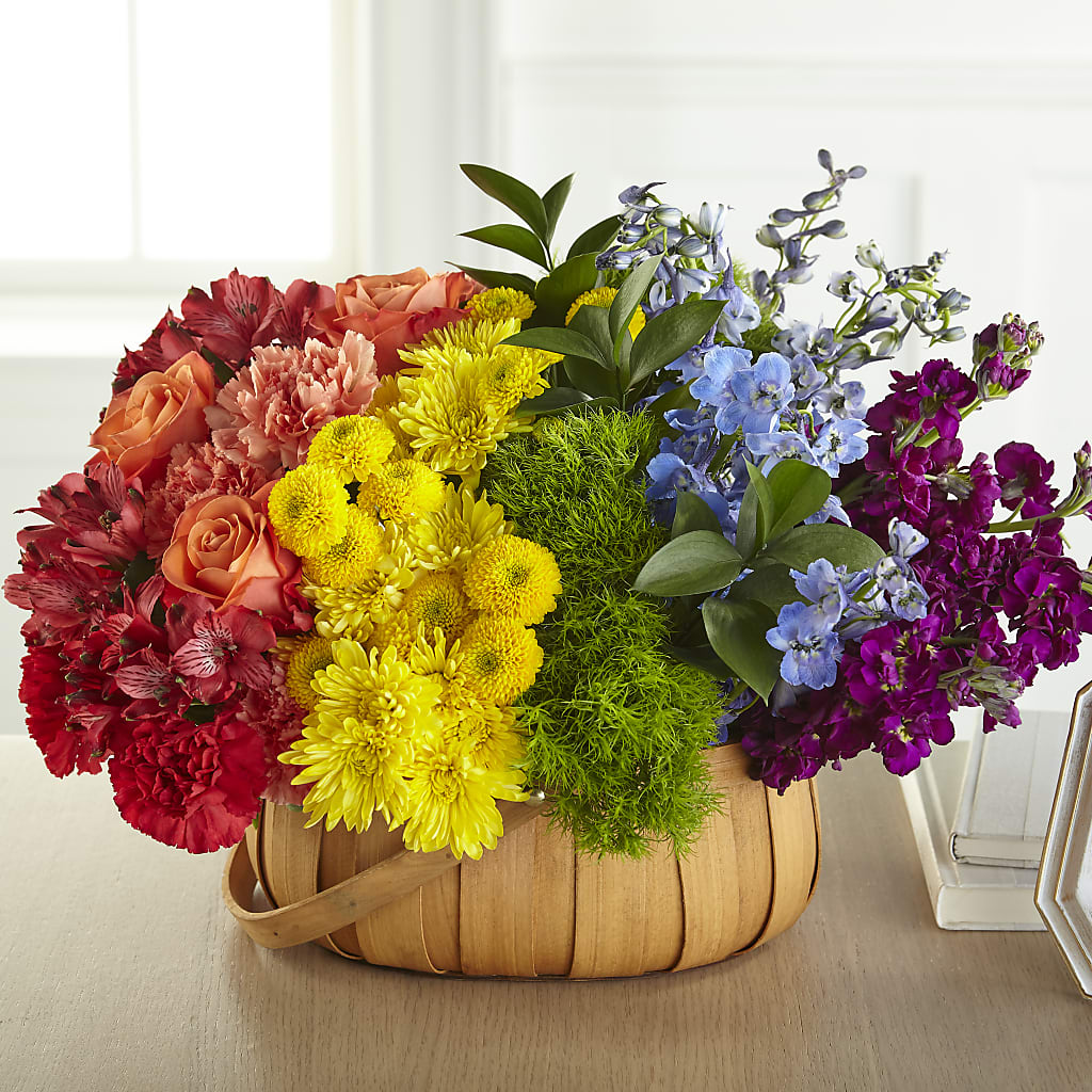 Prideful Basket – Luxe Arrangements, Agawam MA