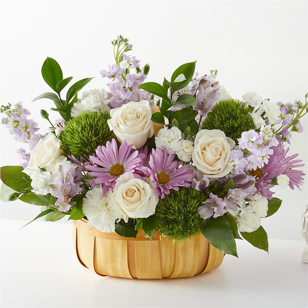 Peace & Love Basket – Luxe Arrangements, Agawam MA