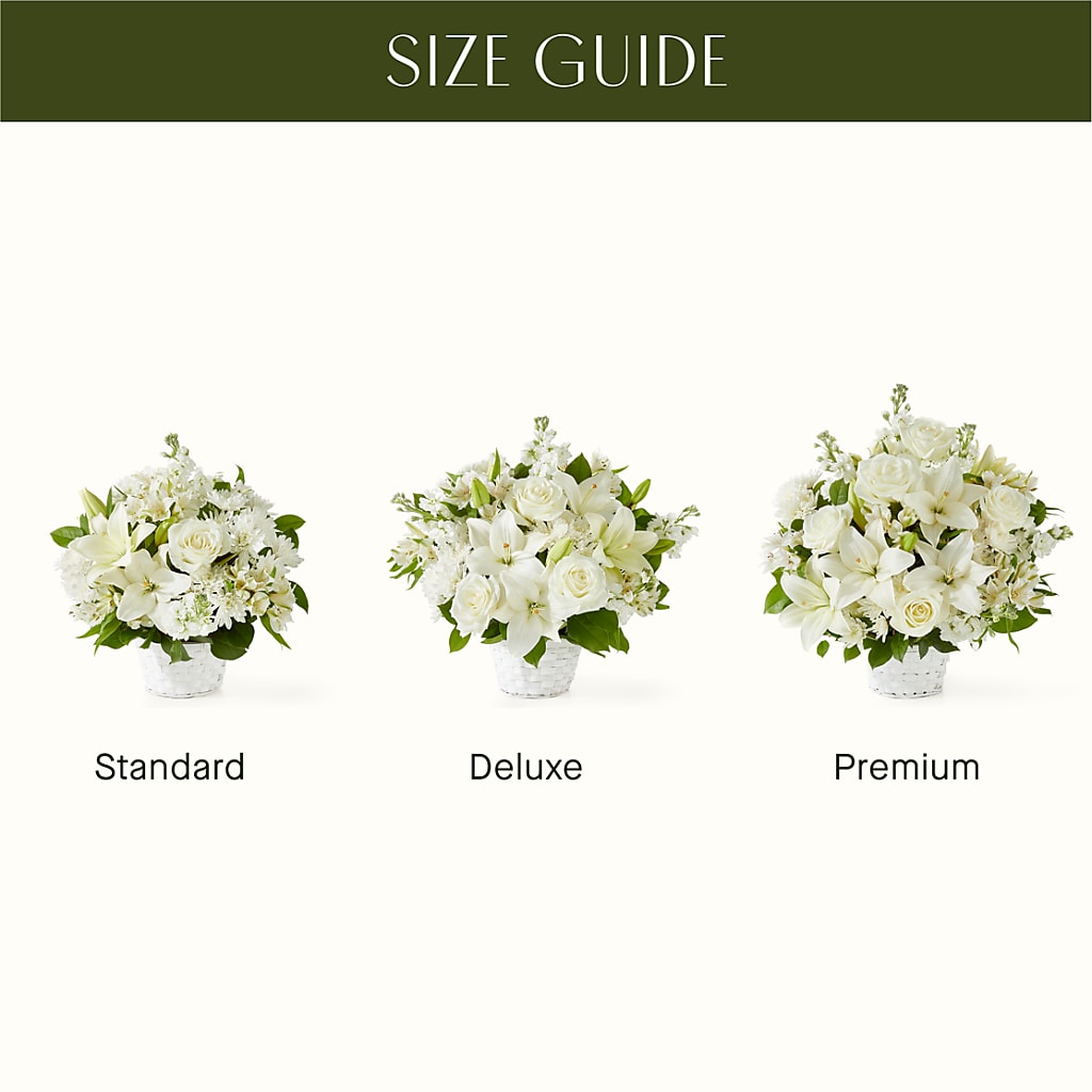 Peaceful Reflections Arrangement – Luxe Arrangements, Agawam MA