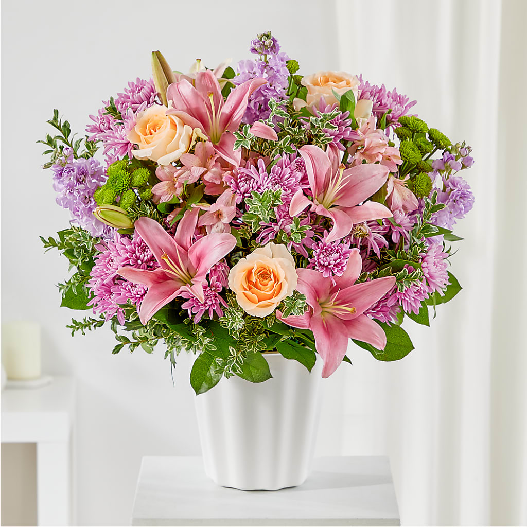 Supportive Embrace Tabletop Basket – Luxe Arrangements, Agawam MA