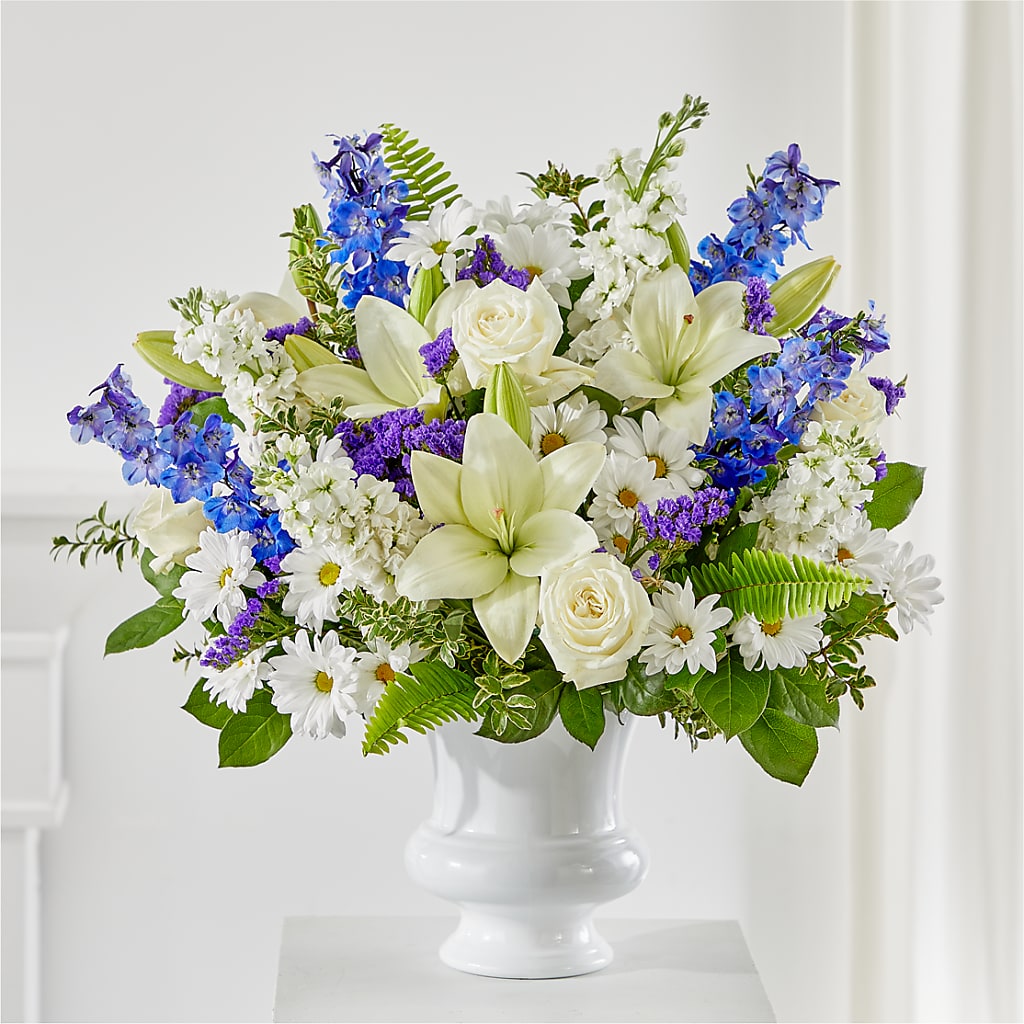 Expressions of Hope Urn Arrangement – Luxe Arrangements, Agawam MA