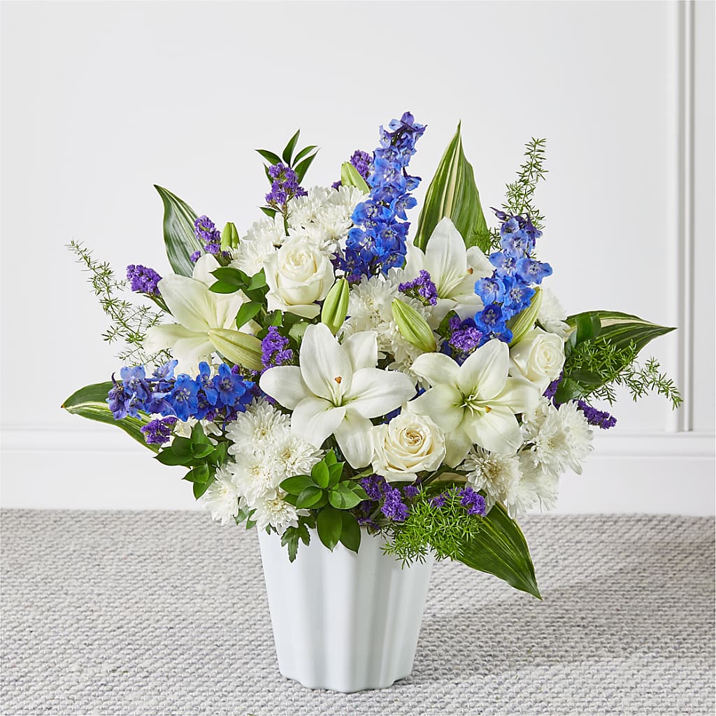Take Comfort Floor Basket – Luxe Arrangements, Agawam MA