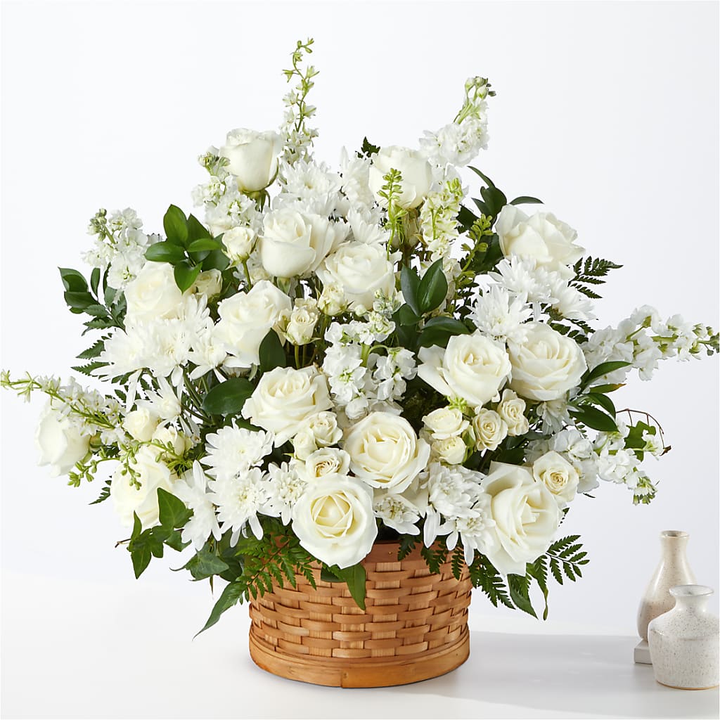 Heartfelt Condolences Arrangement – Luxe Arrangements, Agawam MA