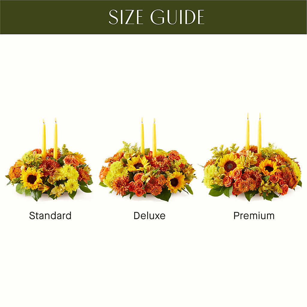 Autumn Harmony Centerpiece – Luxe Arrangements, Agawam MA