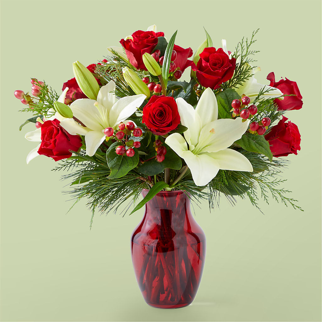Evergreen Delight Bouquet – Luxe Arrangements, Agawam MA