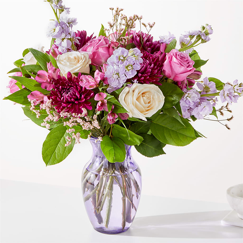 Amethyst Dreams Bouquet – Luxe Arrangements, Agawam MA