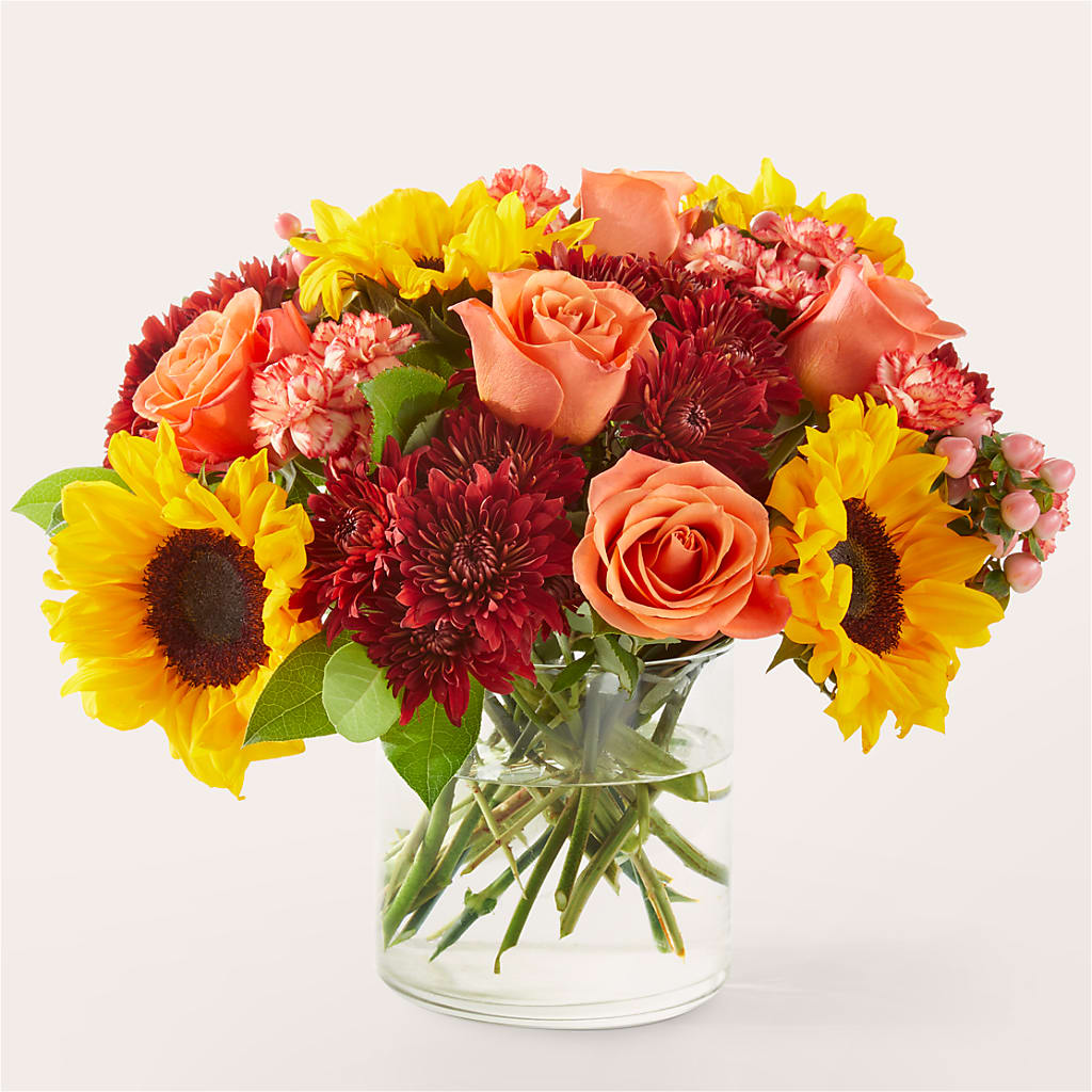 September Sunset Bouquet – Luxe Arrangements, Agawam MA