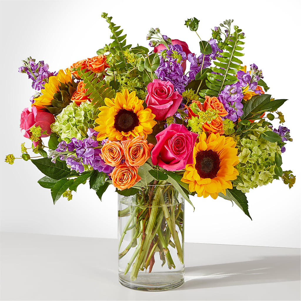 Vibrant Greetings Bouquet – Luxe Arrangements, Agawam MA