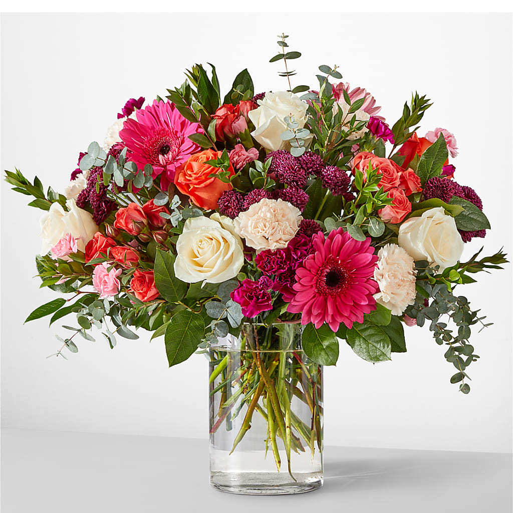 Smell the Roses Bouquet – Luxe Arrangements, Agawam MA