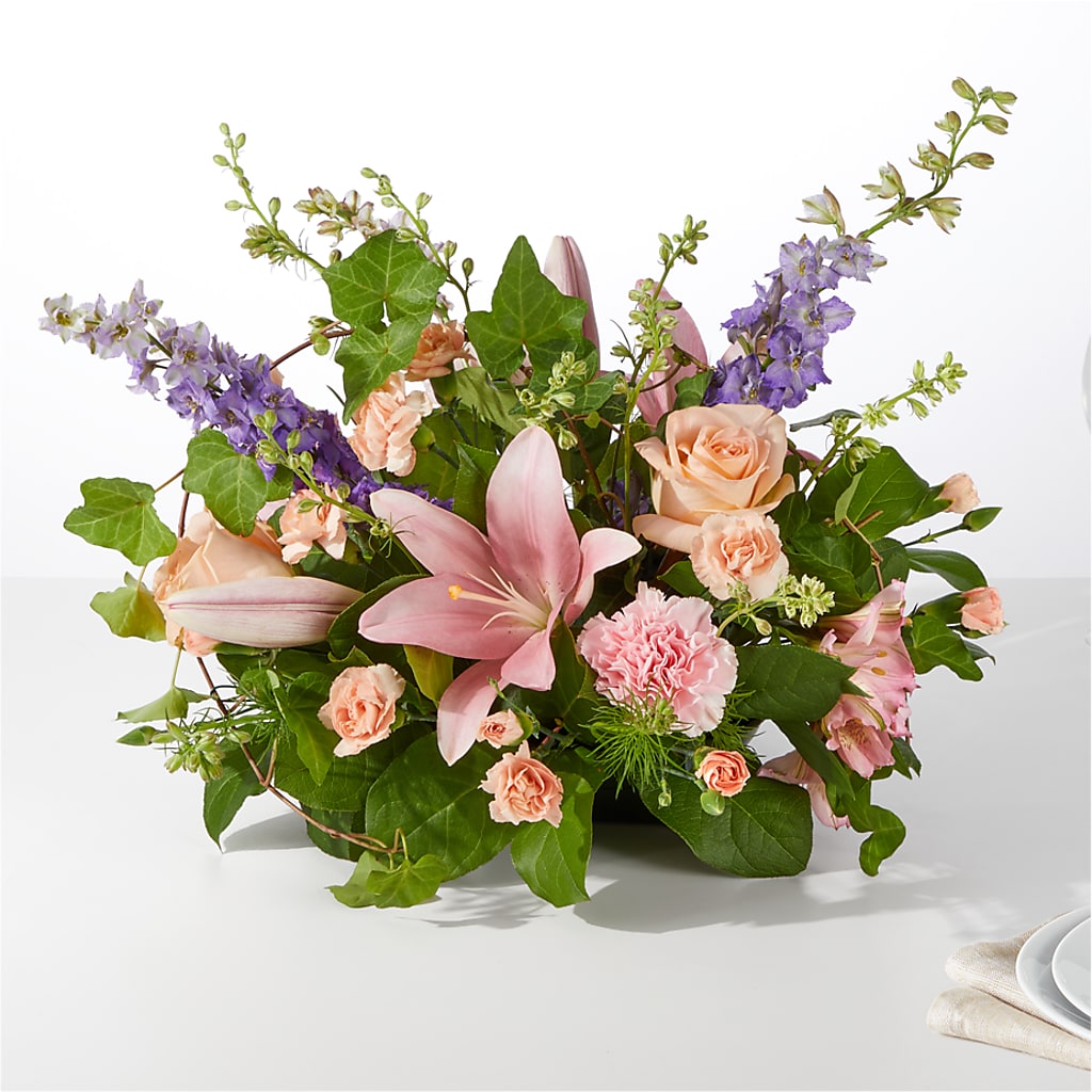 Blossom Time Centerpiece – Luxe Arrangements, Agawam MA