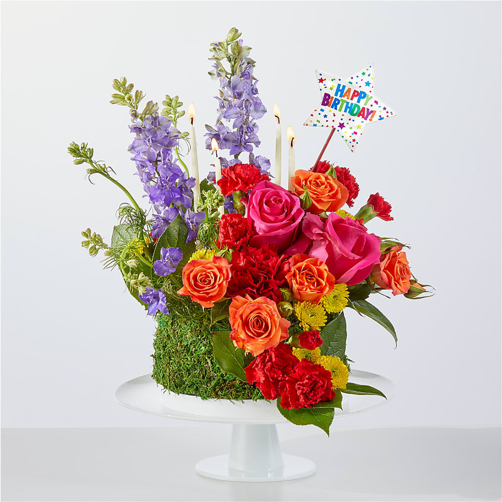 Best Year Yet Floral Cake – Luxe Arrangements, Agawam MA