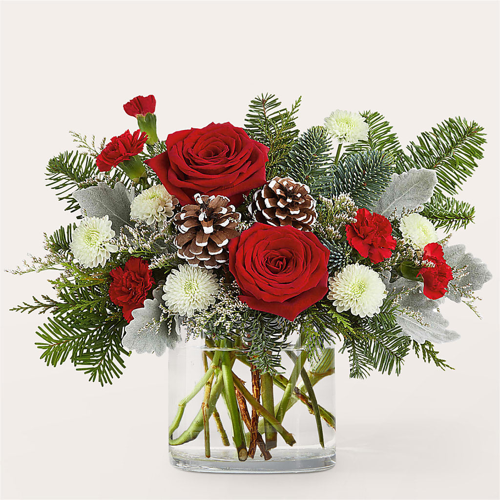 Yule Cheer Bouquet – Luxe Arrangements, Agawam MA