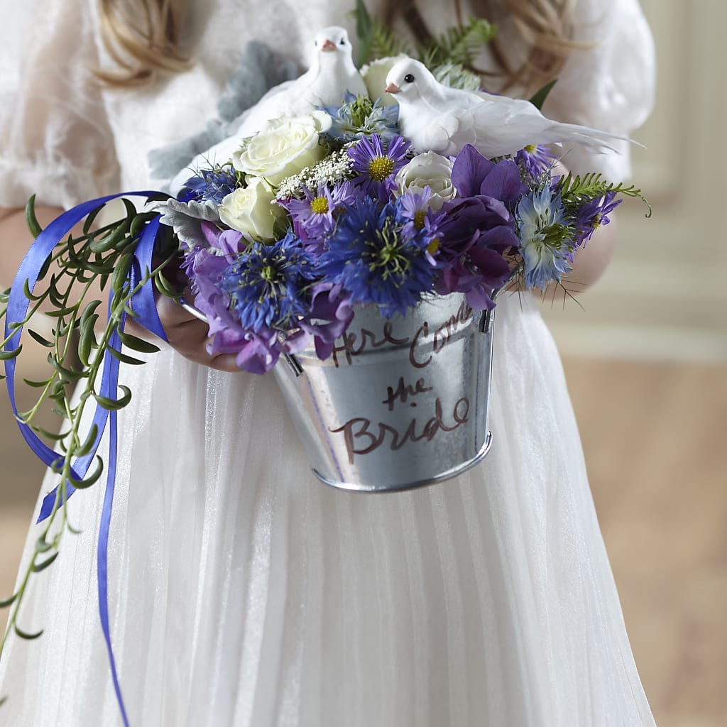 Enchantment Flower Girl Arrangement – Luxe Arrangements, Agawam MA