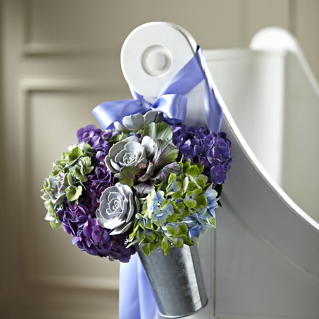 Declaration Pew Décor – Luxe Arrangements, Agawam MA